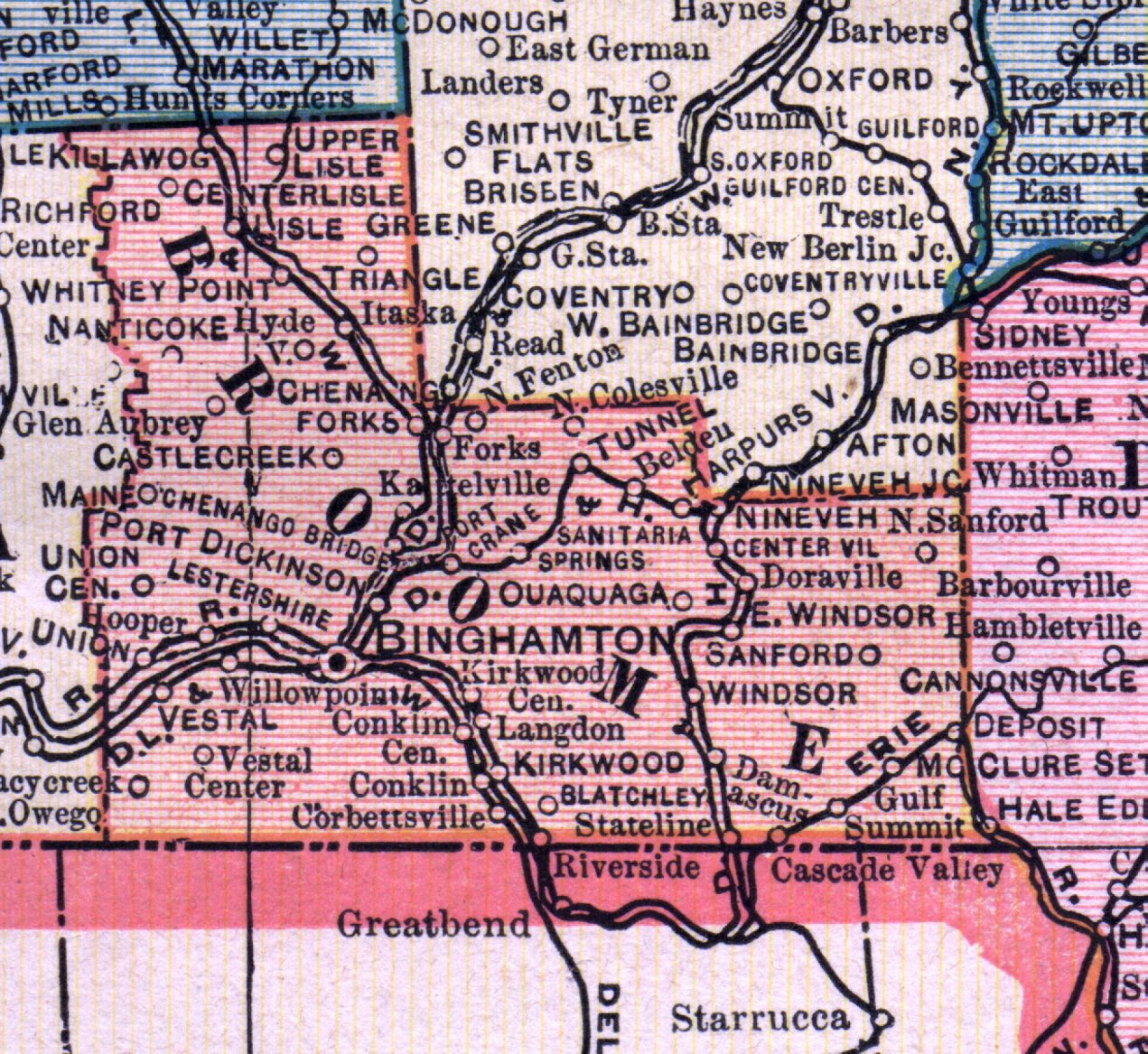 Geographic info for Broome Co.